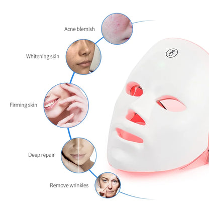 LED Facial Mask - 7-Color Therapy