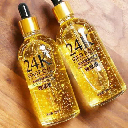 24K Gold Hyaluronic Acid & Nicotinamide Anti-Aging Serum